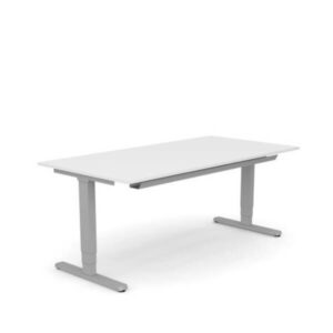 OPTIMO ergonomischer höhenverstellbarer Steh Sitz Tisch