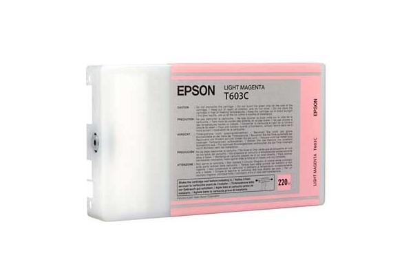 EPSON Tintenpatrone HY light magenta T603C00 Stylus Pro 7800/9800 220ml