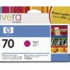 HP        Tintenpatrone 70       magenta C9453A    DesignJet Z2100/3100     130ml – Bild 2