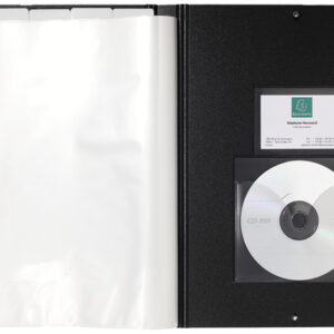 EXACOMPTA Sichtbuch Exaview           A4 85434E    schwarz             40 Taschen