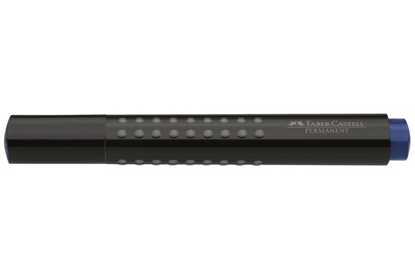 Faber-castell grip marker permanent, round tip, Blue 150451 (4005401504511)