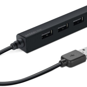 SPEEDLINK SNAPPY SLIM USB HUB        2.0 SL140000B 4-Port                   black