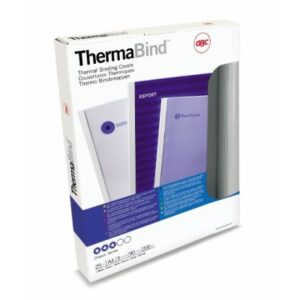 GBC       Thermo-Bindemappen 1,5mm    A5 IB370410  weiss                100 Stück