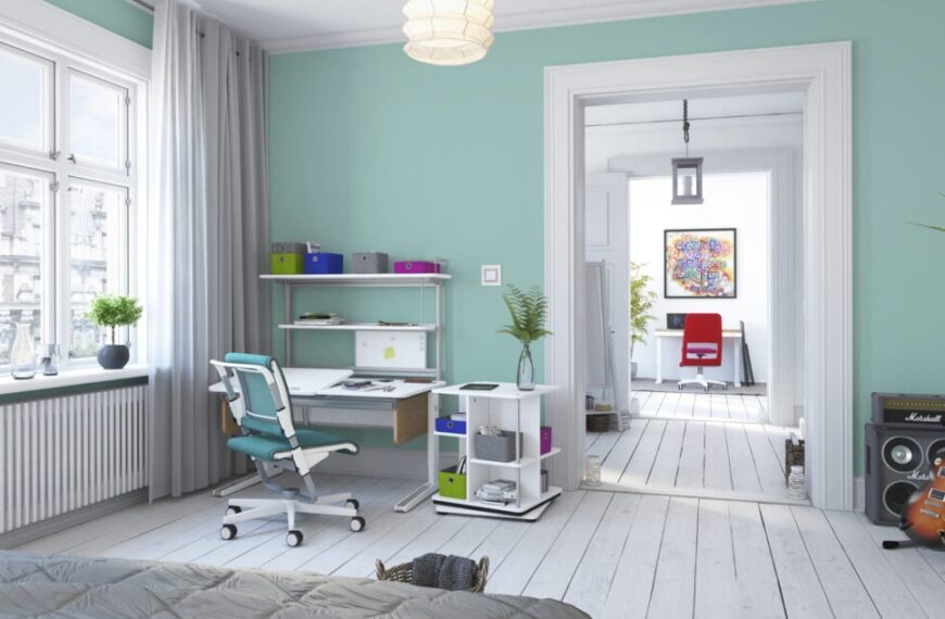 Den Arbeitsplatz im Kinderzimmer richtig einrichten