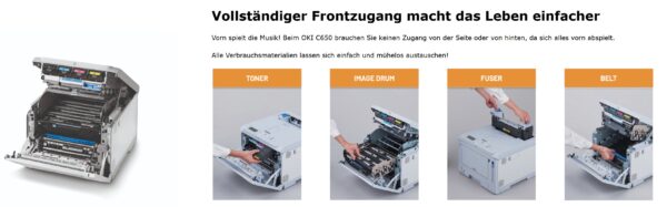OKI C650dn – Bild 2