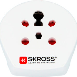 SKROSS    Country Travel Adapter 1.500217E India Israel Denmark to Europe
