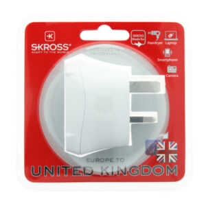 SKROSS    Country Travel Adapter 1.500230  Europe to UK
