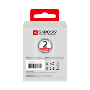 SKROSS    Country Travel Adapter 1.500232E Europe to Denmark