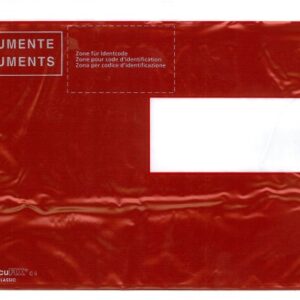 BÜROLINE  Dokumententaschen           C5 306284    rot                  250 Stück