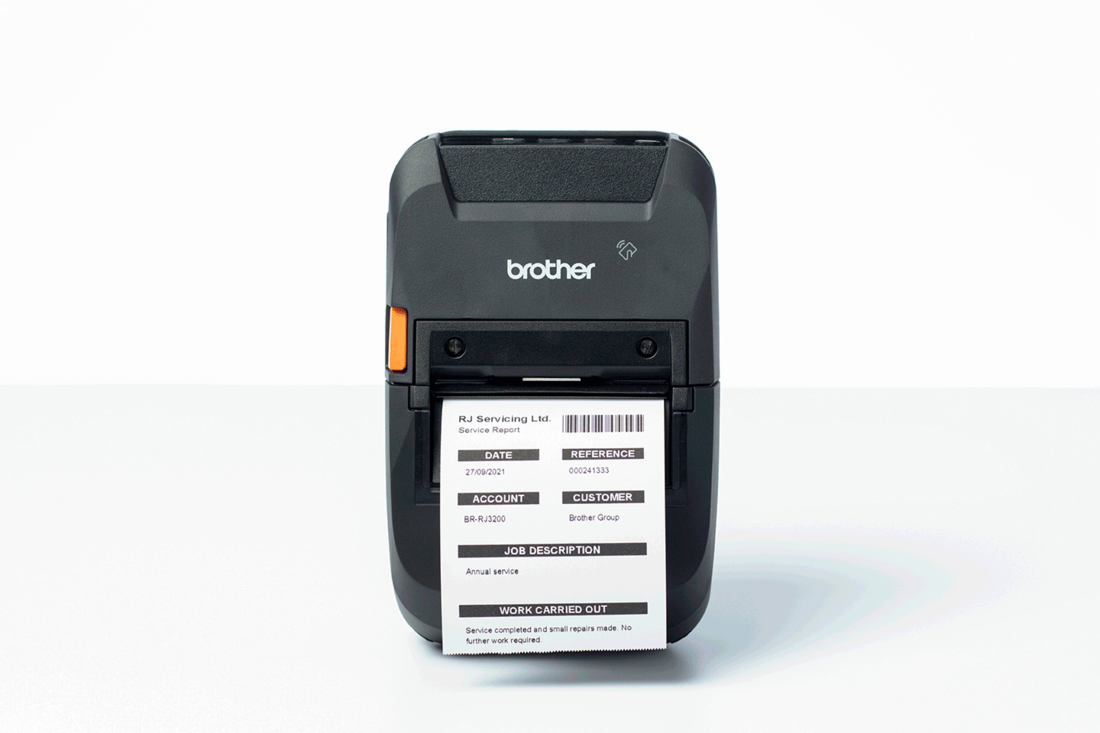 Brother RJ-3250WBL Mobiler Belegdrucker 3 Zoll – Bild 6
