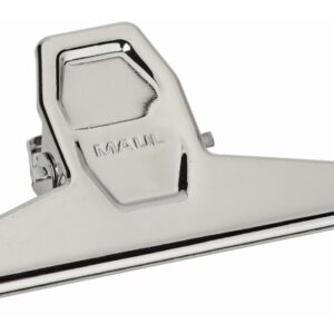 MAUL      Brief-Klemmer 2111296   MAULpro 125mm silber 2 Stk.