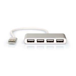 PORT      USB Hub 4-ports USB 2.0 900120    Grey/White