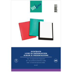 BÜROLINE  Sichtbuch                   A4 094276-04 grün                20 Taschen