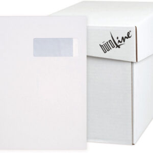 BÜROLINE  Couvert m/Fenster rechts    C4 106182    120g, weiss          250 Stück