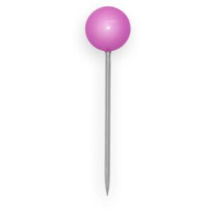BÜROLINE  Landkartennadeln        4x20mm 115081    rosa                 100 Stück