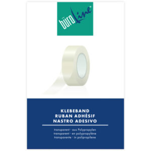 BÜROLINE  Klebeband             15mmx33m 131254    transparent, reissfest