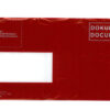 BÜROLINE  Dokumententasche D/F      C6/5 306249    rot                  250 Stück