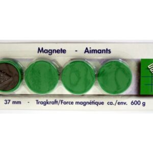 BÜROLINE  Magnet                   37 mm 392633    grün                   4 Stück