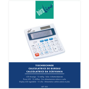 BÜROLINE  Tischrechner 427503    12-stellig