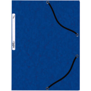 BÜROLINE  Gummibandmappe              A4 460694    blau, Karton