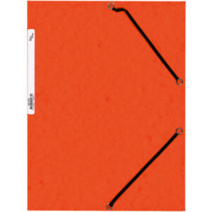 BÜROLINE  Gummibandmappe              A4 460696    orange, Karton