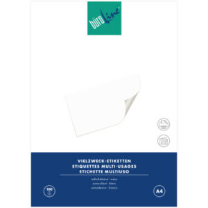 BÜROLINE  Etiketten          64,6x33,8mm 500021    weiss               2400 Stück