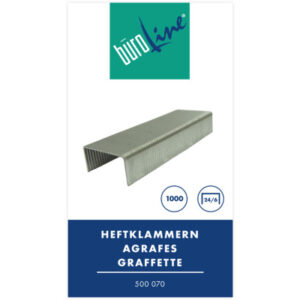 BÜROLINE  Heftklammern 24/6mm 500070    1000 Stück