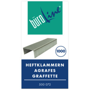 BÜROLINE  Heftklammern No.10 500072    1000 Stück