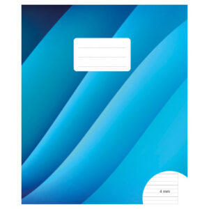 BÜROLINE  Schulheft                   E5 533875002 4/4/4mm liniert mit Rahmen 90g