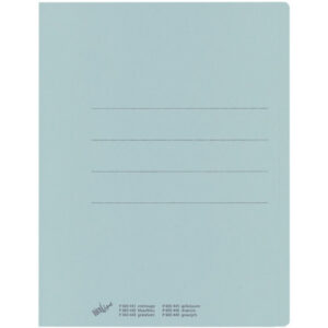 BÜROLINE  Einlagemappe Recycling      A4 603442    blau 240g/m2         100 Stück