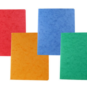 BÜROLINE  Pressspanheft ass.   17,5x22cm 610005    liniert,9mm, 80g      48 Blatt