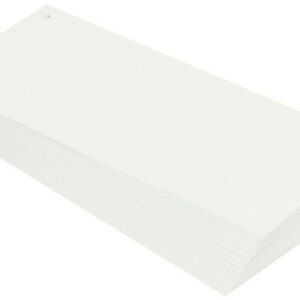 BÜROLINE  Trennstreifen        10,5x24cm 660577    weiss                100 Stück