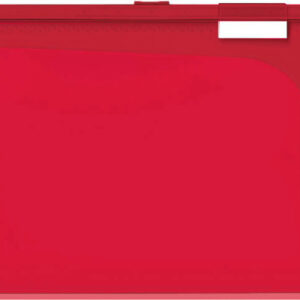 BÜROLINE  Hängemappe                  A4 664062    rot, 10 Fächer          3 Stk.
