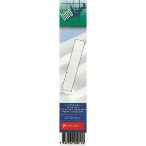 BÜROLINE  Rückenschild Ordner   27x143mm 670050    25 Stück