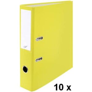 BÜROLINE  Ordner                     7cm 670084    gelb, 10 Stück              A4