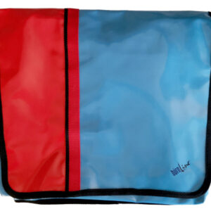 BÜROLINE  Umhängetasche       38x35x10cm 900680    blau/rot