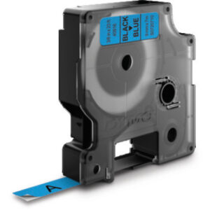 DYMO      Schriftband D1    schwarz/blau S0720710                          9mm/7m