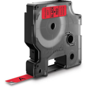 DYMO      Schriftband D1     schwarz/rot S0720720                          9mm/7m