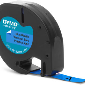 DYMO      Schriftband LetraTag   12mmx4m S0721650  blau