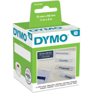DYMO      Etiketten für Hängeablage S0722460  perm.50x12mm         220 Stück