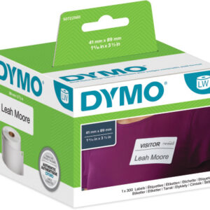 DYMO      Namensschilder S0722560  non-perm. 89x41mm    300 Stück