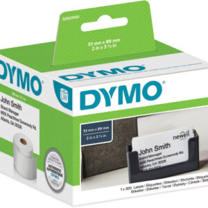 DYMO      Termin- und Namensschilder S0929100  non-perm. 51x89mm    300 Stück