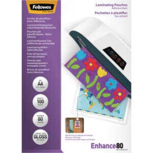 FELLOWES  Laminiertasche              A4 5302202   glanz, 80my selbstkl.  100 Stk