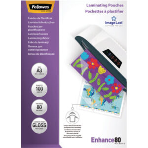 FELLOWES  Laminiertasche              A3 5306207   glanz, 80my            100 Stk