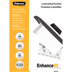 FELLOWES  Laminiertasche              A4 5312903   glanz, 80my            250 Stk