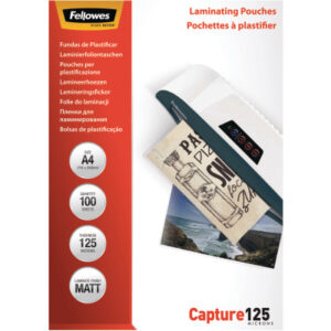 FELLOWES  Laminiertasche              A4 5328502   matt, 125my            100 Stk