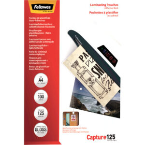 FELLOWES  Laminierfolien Capture125g A4 5328901   kleb.                100 Stück