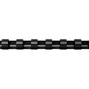FELLOWES  Plastikbinderücken 8 mm     A4 5330702   schwarz               25 Stück