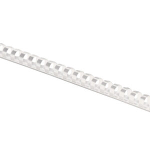 FELLOWES  Plastikbinderücken 8mm      A4 5345406   weiss, rund          100 Stück