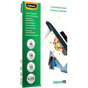 FELLOWES  Laminiertasche              A4 5351111   glanz, 100my           100 Stk